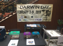 Darwin Day activity booth on the UT-Tyler campus